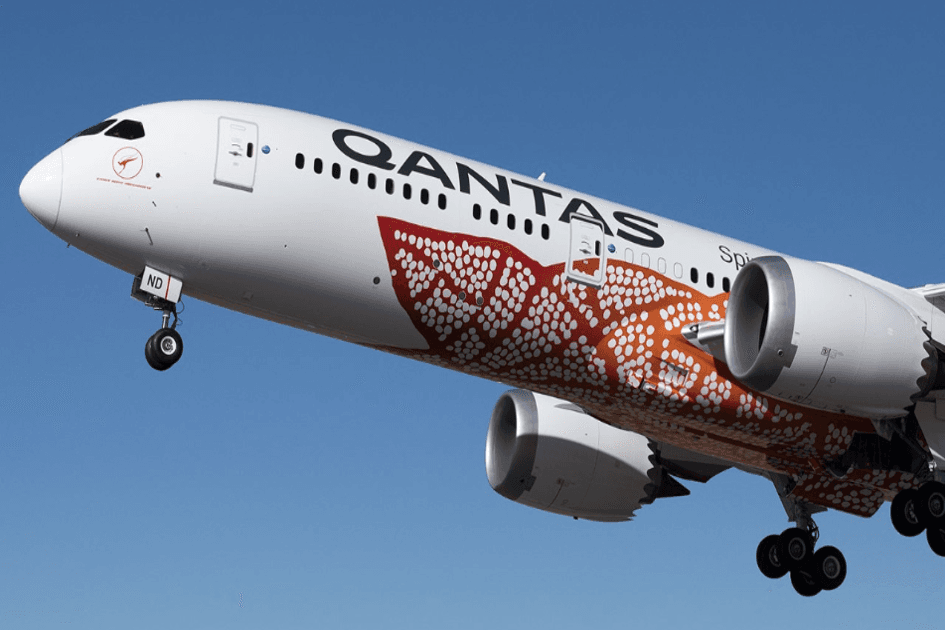 Cover image from Qantas